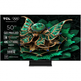TCL 50C7K Τηλεόραση 50" 4K QD Mini-LED 144HZ TV (2025)